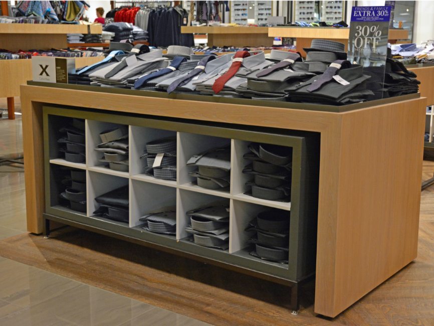 Custom Freestanding Displays from Visual Millwork