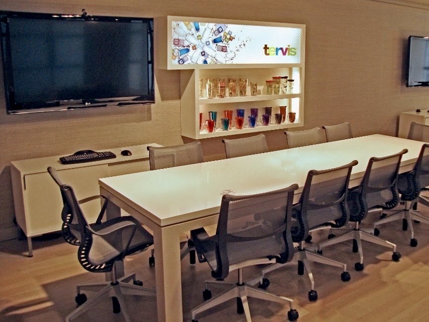 Custom Corporate Interiors Visual Millwork