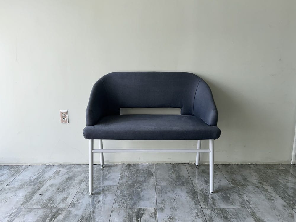Industries-Upholstered Metal Bench