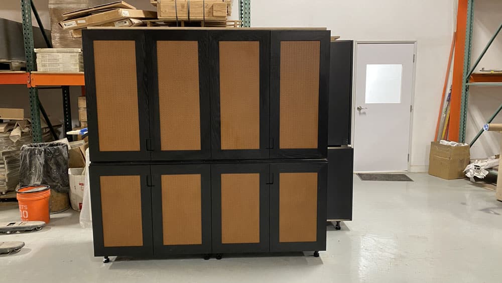 Industries-Leather Wrapped Cabinets-1